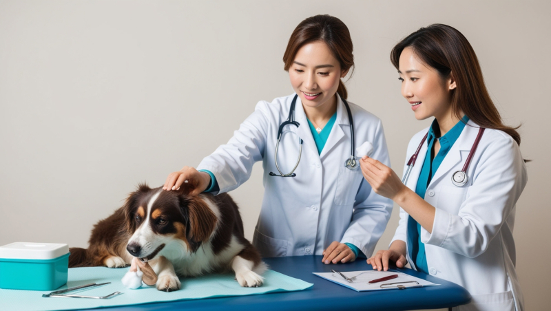 chó-chảy-máu-mũi