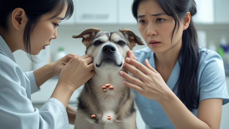 chó-bị-nổi-cục-dưới-da