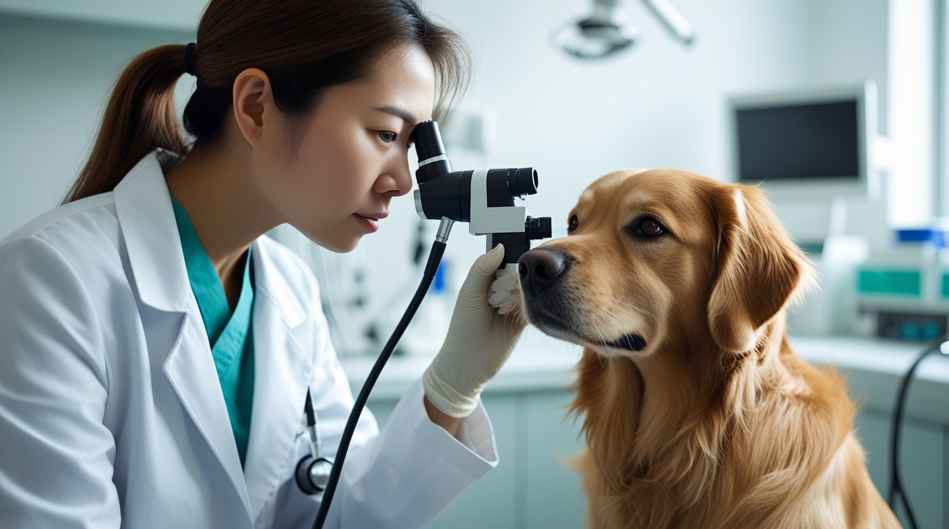 chó-bị-tăng-nhãn-áp